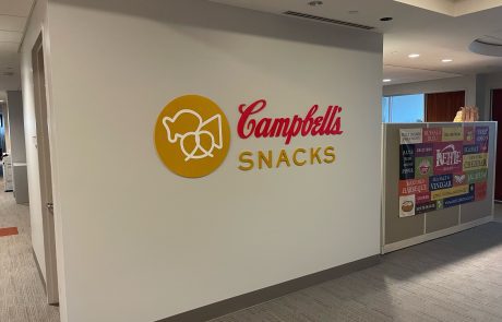 Indoor Wall Sign for Campbell's Snacks