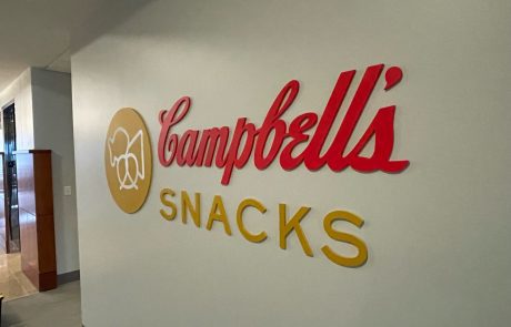 Indoor Wall Sign for Campbell's Snacks
