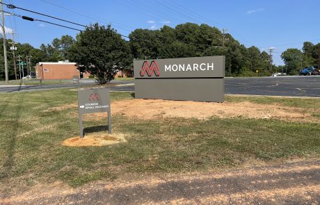 Monarch Business Sign