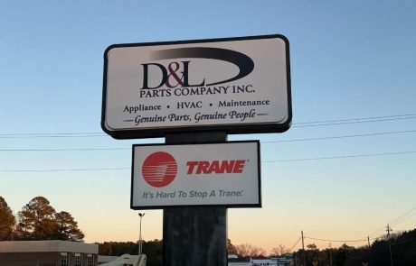 D&L Parts signage upgrade with Element 4